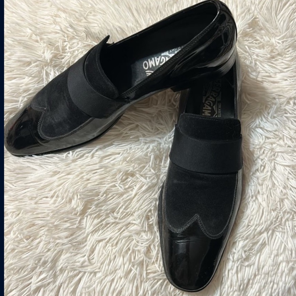 Salvatore Ferragamo Black Bryden Loafers~VGUC•$995